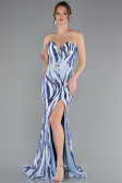 Long Blue Evening Dress ABU5024