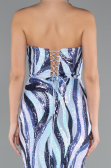 Long Blue Evening Dress ABU5024