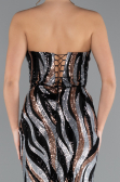 Long Black Evening Dress ABU4999