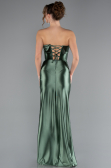 Pistachio Green Long Prom Gown ABU4944