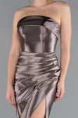 Mink Long Prom Gown ABU4944