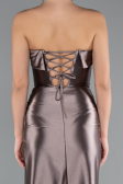 Mink Long Prom Gown ABU4944