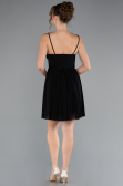 Short Black Cocktail Dress ABK2365