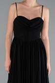 Short Black Cocktail Dress ABK2365
