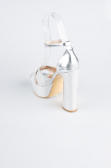 Silver Evening Shoe MJ4243