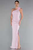 Long Powder Color Evening Dress ABU4891