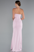 Long Powder Color Evening Dress ABU4891