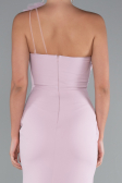 Long Powder Color Evening Dress ABU4891