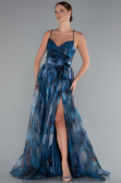 Long Oil Green Evening Dress ABU5053