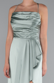 Short Mint Satin Cocktail Dress ABK2366