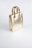 Gold Patterned Evening Bag KC143