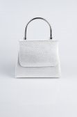 Silver Patterned Night Bag SH842
