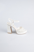 White Stony Evening Shoe ABG1143