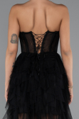 Long Black Evening Dress ABU5071