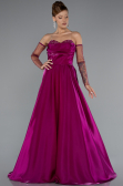 Fuchsia Long Evening Dress ABU3604