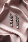 Anthracite Earring UK622