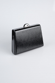Black Patterned Night Bag KC715