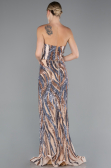 Long Gold Evening Dress ABU5024