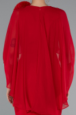 Midi Red Cocktail Dress ABK2382