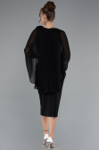 Midi Black Cocktail Dress ABK2382