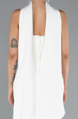 Long White Evening Dress ABU5097