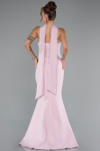 Long Powder Color Evening Dress ABU5097
