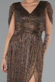 Long Copper Evening Dress ABU5098