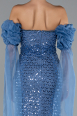 Long Indigo Evening Dress ABU5100