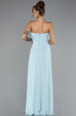 Long Mint Chiffon Prom Gown ABU5108