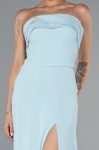 Long Mint Chiffon Prom Gown ABU5108