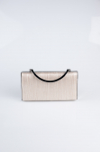 Gold-Silver Laser Cut Box Bag V258