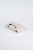 Gold-Silver Laser Cut Box Bag V258