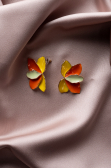 Orange Earring BJ1032