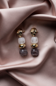 Anthracite Earring BJ1070