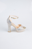 Gold Stony Evening Shoe MJT2240