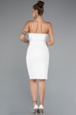 Short White Cocktail Dress ABK2362