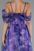 Long Purple Evening Dress ABU5133