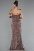 Long Copper Beaded Evening Dress ABU5141
