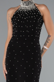 Midi Black Evening Dress ABK2399