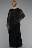 Long Black Formal Plus Size Dress ABU5158
