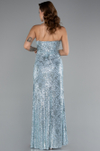 Long Mint Scaly Evening Dress ABU5167
