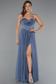 Long Indigo Prom Gown ABU5175