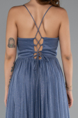 Long Indigo Prom Gown ABU5175