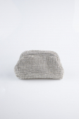 Silver Swarovski Evening Bag MN976