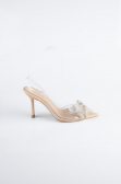 Mink Leather Evening Shoe AB1145
