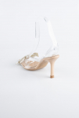 Mink Leather Evening Shoe AB1145