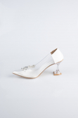 White Patent Leather Stiletto ABR1055