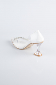 White Patent Leather Stiletto ABR1055
