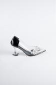 Black Patent Leather Stiletto ABR1055
