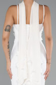 Long White Evening Dress ABU5181